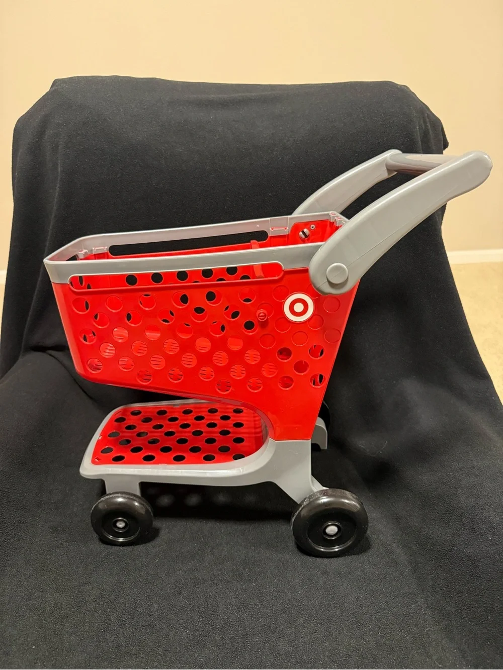Target Red and Gray Kids Shopping Cart Toy